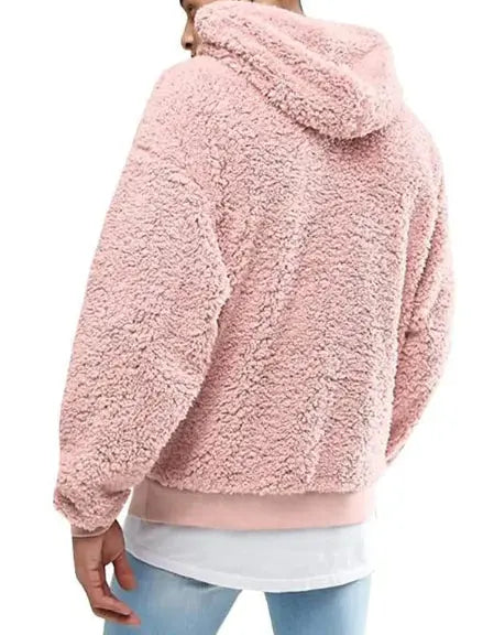 European American Wool And Fleece Hooded Men's Hoodie JNi3 shop