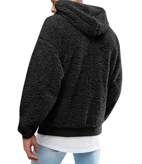 European American Wool And Fleece Hooded Men's Hoodie JNi3 shop