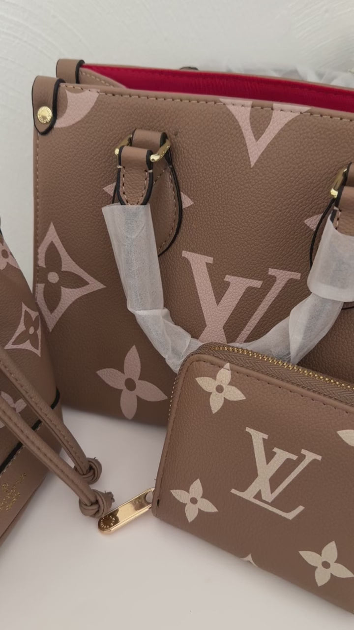 LV Rep 3 piece bag