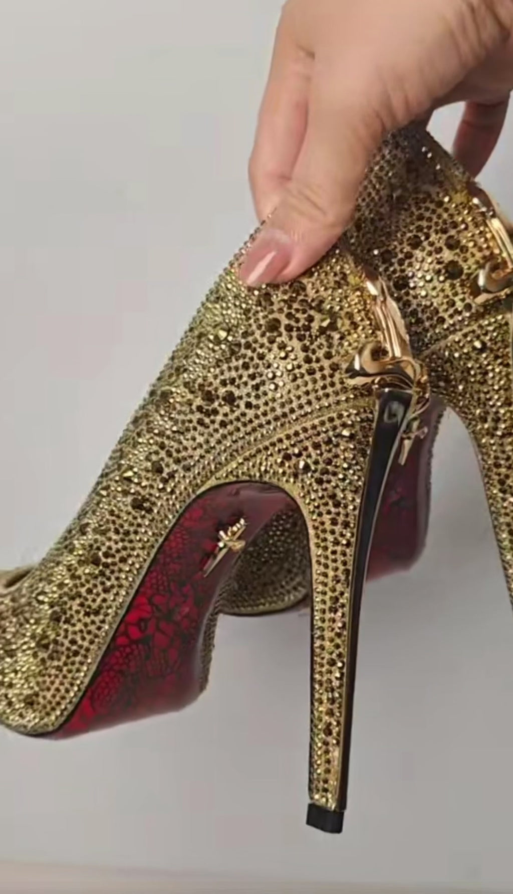 Luxury Crystal Embellished Stiletto High Heels – Designer-Inspired Pointed Toe Rhinestone Pumps for Evening